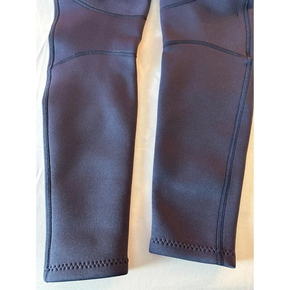Seaskin 2mm Full Body Wetsuit Navy Blue Recyclable Series Front Zip Small Mens